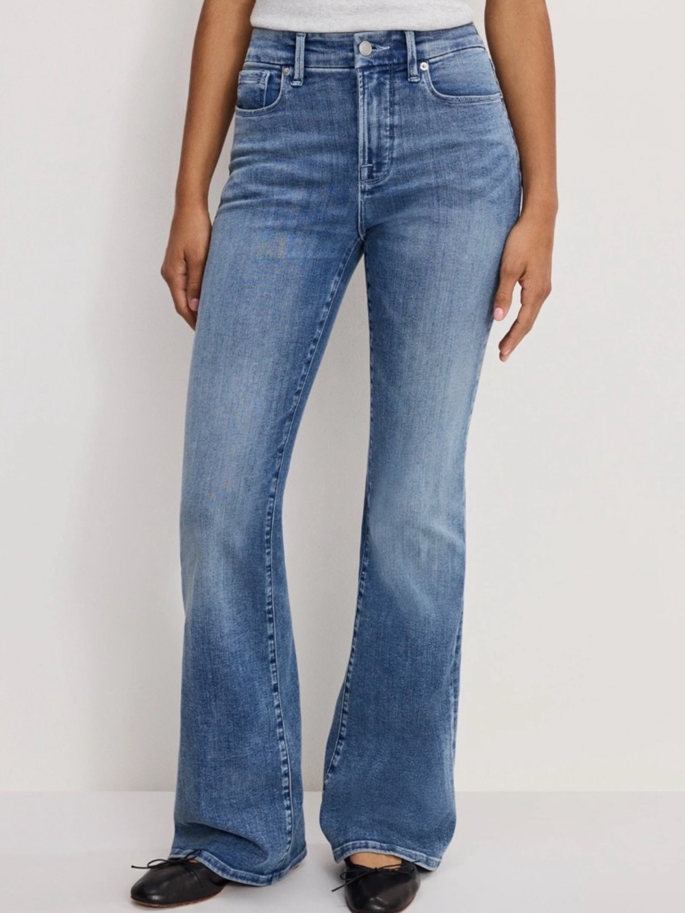Good American - Good Legs Flare Jeans Size 2 / 26